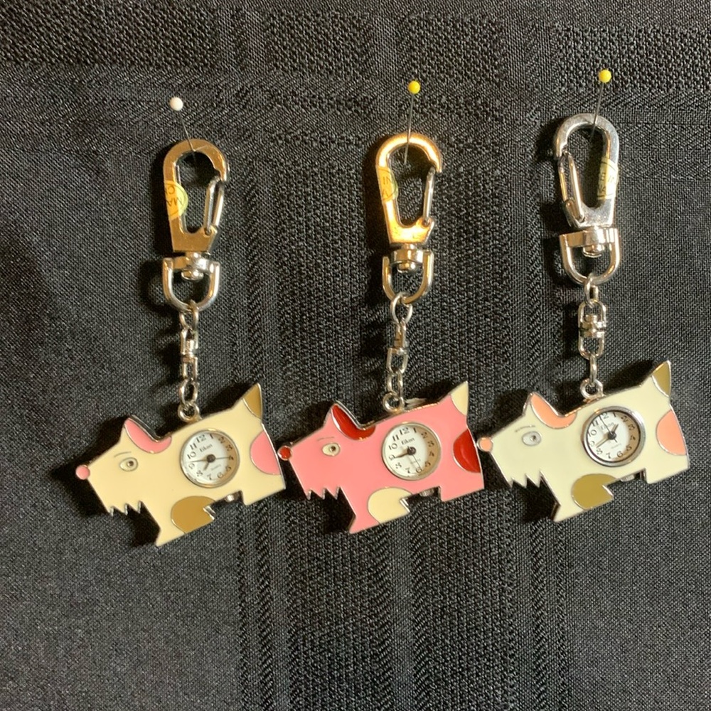 Scottish Terrier dog Clip-on Watch
